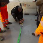 Instalación de anclajes